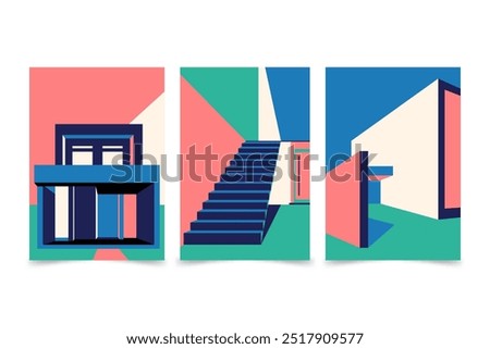 Minimal architecture covers vector design in eps 10