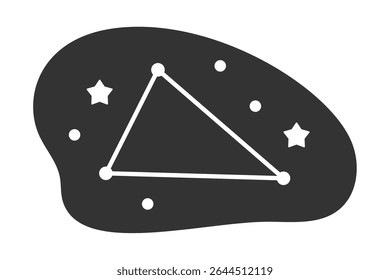 Minimal astronomy star constellation design