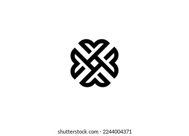 Minimale sensationelle, kreative, trendige, professionelle Design-Vorlage für abstrakte Logos auf weißem Hintergrund