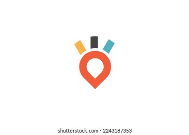 Minimal Awesome Trendy Creative Icon Design Template On White Background