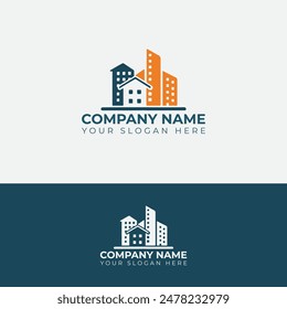 Minimal awesome trendy professional logo concept template