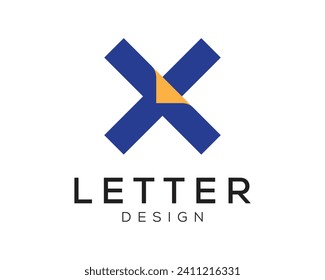 Minimal Awesome X Logo Design