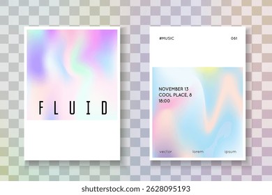 Minimal Background. Colourful 90s Backdrop. Holographic Pattern. Pink Iridescent Flyer. Pearlescent Poster. Graphic Design. Pastel Screen. Purple Minimal Background