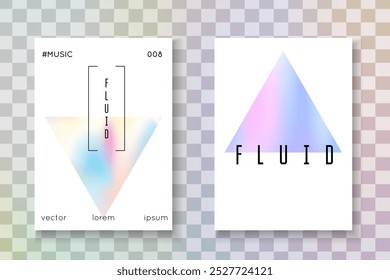 Minimaler Hintergrund. Kristalleffekt. Pink Spectrum Flyer. Grafikkonzept Farbverlauf-Präsentation. Farbflüssigkeit. Isolierte Metallabbildung. blauer minimaler Hintergrund