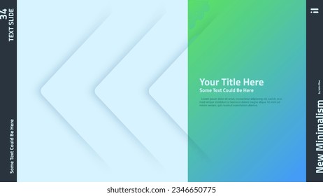 Fondo mínimo o fondo decorativo con líneas triangulares abstractas. Plantilla moderna de diseño neumórfico con lugar para texto. Ilustración vectorial limpia realista para la presentación corporativa.