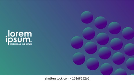 Minimal background design. Colorful halftone gradients. Future geometric patterns. very suitable for your work project and for business brochure cover design. Vector Eps10.