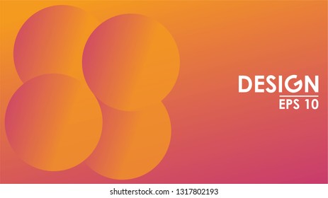 Minimal background design. Colorful halftone gradients. Future geometric patterns. very suitable for your work project and for business brochure cover design. Vector Eps10.