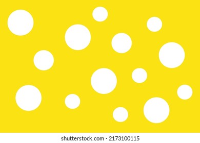 Minimal Background design : yellow cheese pattern 