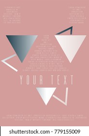 Minimal background design for your business. Vector cover design. Can be used for poster, brochure, magazine, card, book, flyer, banner, anniversary. Trendy corporate style.
