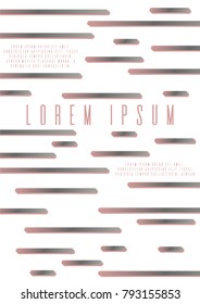 Minimal background design for your business. A4 brochure title sheet. Can be used for poster, brochure, magazine, card, book, flyer, banner, anniversary. Trendy corporate style.
