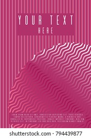 Minimal background design for your business. Vector cover design. Can be used for poster, brochure, magazine, card, book, flyer, banner, anniversary
 Trendy corporate style.
