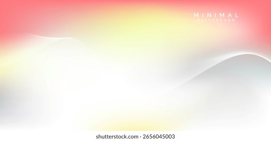 Minimal background with light and bright colors to emphasize simplicity and cleanliness, making this image look bright and relaxing in a minimalist style.