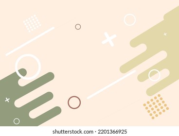 Minimal background in pastel colors for presentations. Light brown.
