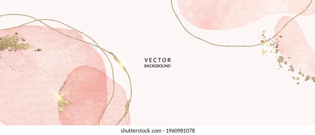minimal background in pink flowers and tropical summer leaf