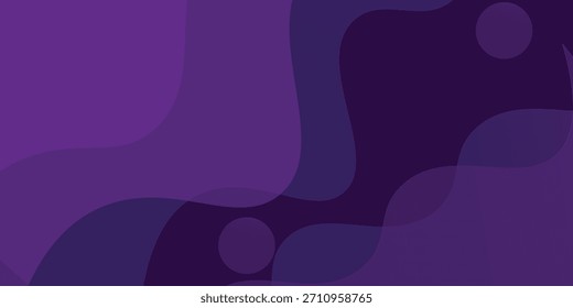 Minimal background purple abstract 3D wave design for banner cover book flyer and other element graphic design. Eps10 vector