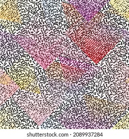 minimal background. Seamless pattern 80's - 90's years memphis design . Endless texture.  vector illustration 