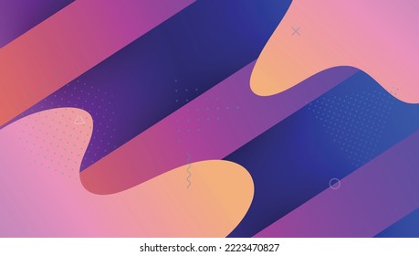 Minimal Background. Violet Trendy Cover. Mobile Paper. Modern Texture. Dynamic Layout. Spectrum Backdrop. Flow Landing Page. Art Fluid Shape. Lilac Minimal Background