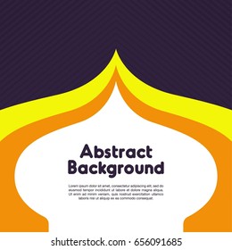 minimal banner background color vector illustration
