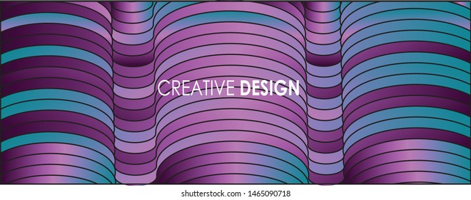Minimal Banner covers design. Colorful halftone gradients. geometric patterns. Template for the design of a logo, flyer or presentation. 