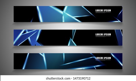 Minimal banner design. Triangular shape vector design background. print templates for ad background