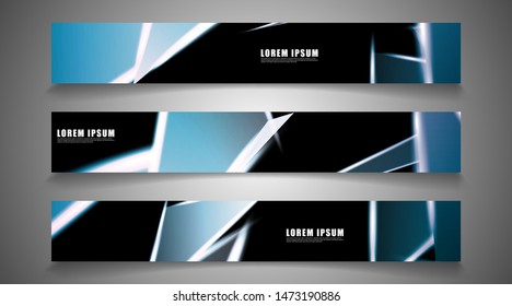 Minimal banner design. Triangular shape vector design background. print templates for ad background