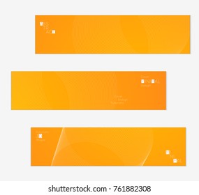 Minimal banner templates with futuristic 3D meshes. Abstract grid shape on bright gradient background. Social media web banner. Future geometric design.