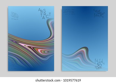 Minimal banner templates with marble striped texture. Abstract bright color splash background. Social media web banner. Future geometric design with marbling pattern.