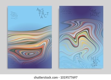 Minimal banner templates with marble striped texture. Abstract bright color splash background. Social media web banner. Future geometric design with marbling pattern.