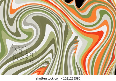 Minimal banner templates with marble striped texture. Abstract bright color splash background. Social media web banner. Future geometric design with marbling pattern.