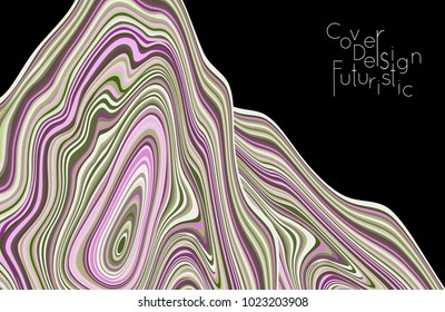 Minimal banner templates with marble striped texture. Abstract bright color splash background. Social media web banner. Future geometric design with marbling pattern.