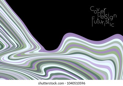 Minimal banner templates with marble striped texture. Abstract bright color splash background. Social media web banner. Future geometric design with marbling pattern.
