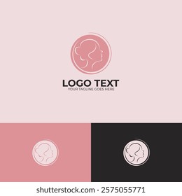 Minimal Beauty logo design template