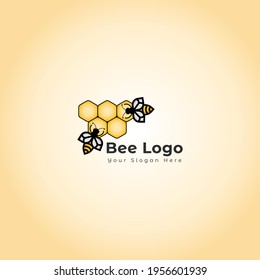 Minimal Bee Removal And Rescue Logo