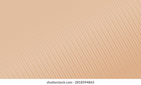 Minimal beige abstract background with soft diagonal line texture, offering a clean and elegant appearance for branding, presentations, packaging, and editorial design.