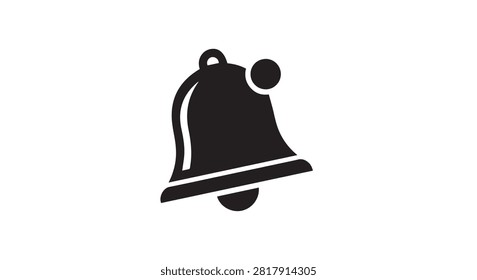 Minimal bell icon representing notification or alert