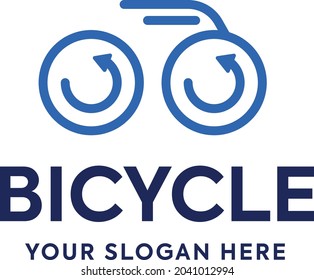 It's a minimal bicycle logo 