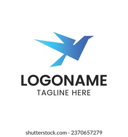 plantilla mínima de diseño de logotipo para uso comercial