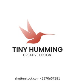 minimal bird logo design template for business use
