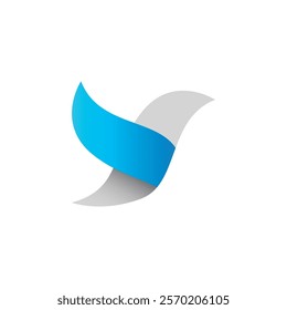 Minimal bird logo, icon, vector illustrations