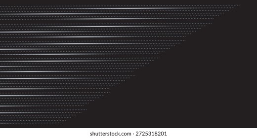 Fondo abstracto negro mínimo con rayas de luz diagonales, limpio y moderno para uso corporativo y digital