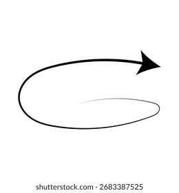 Minimal black arrow icon design.