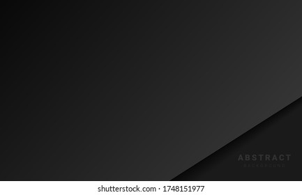 minimal black background, simple and clean dark wallpaper, dark futuristic deep background vector.