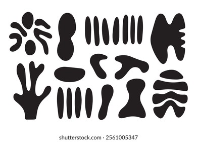 Minimal Black and White Art Forms