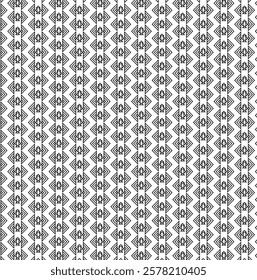 Minimal Black and White Background with Arrow Pointing Right. Striped Transition from Black to White Abstract Strict Lines. Simple Pattern.