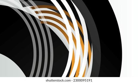 Minimal black white background with lines design