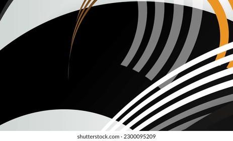 Fondo blanco negro mínimo con diseño de líneas