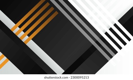 Minimal black white background with lines design