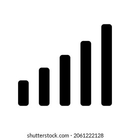 Minimal black and white icon design for your app, website, layout. Isolated vector.