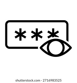 Conjunto mínimo de iconos de seguridad y privacidad en blanco y negro con Contraseñas, identificación facial, autenticación de huellas dactilares, protección de datos, pagos seguros, control de acceso y símbolos de advertencia. Ideal para Sitios web, App móviles, fintech, plataformas SaaS e interfaces de usuario.