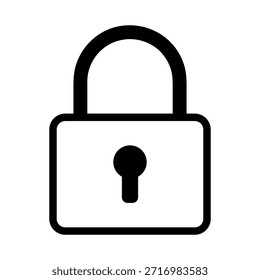 Conjunto mínimo de iconos de seguridad y privacidad en blanco y negro con Contraseñas, identificación facial, autenticación de huellas dactilares, protección de datos, pagos seguros, control de acceso y símbolos de advertencia. Ideal para Sitios web, App móviles, fintech, plataformas SaaS e interfaces de usuario.